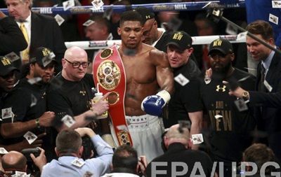 Джошуа анонсировал свой следующий бой