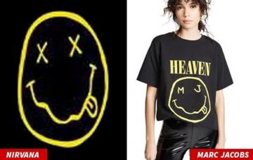 Nirvana предъявила иск к Marc Jacobs за кражу логотипа