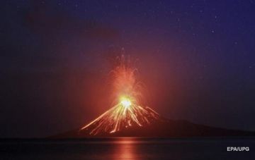 Вулкан в Индонезии втрое уменьшился после извержения