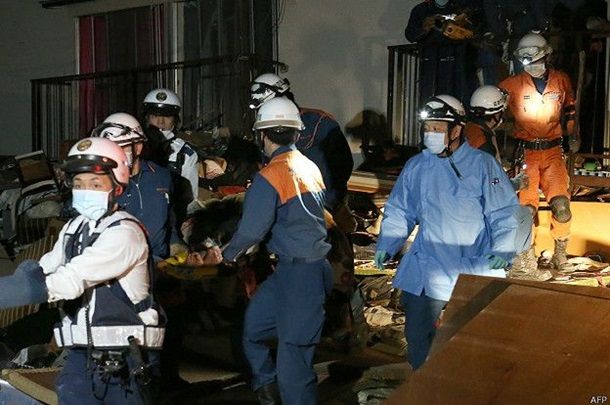 От землетрясения в Японии погибло 27 человек