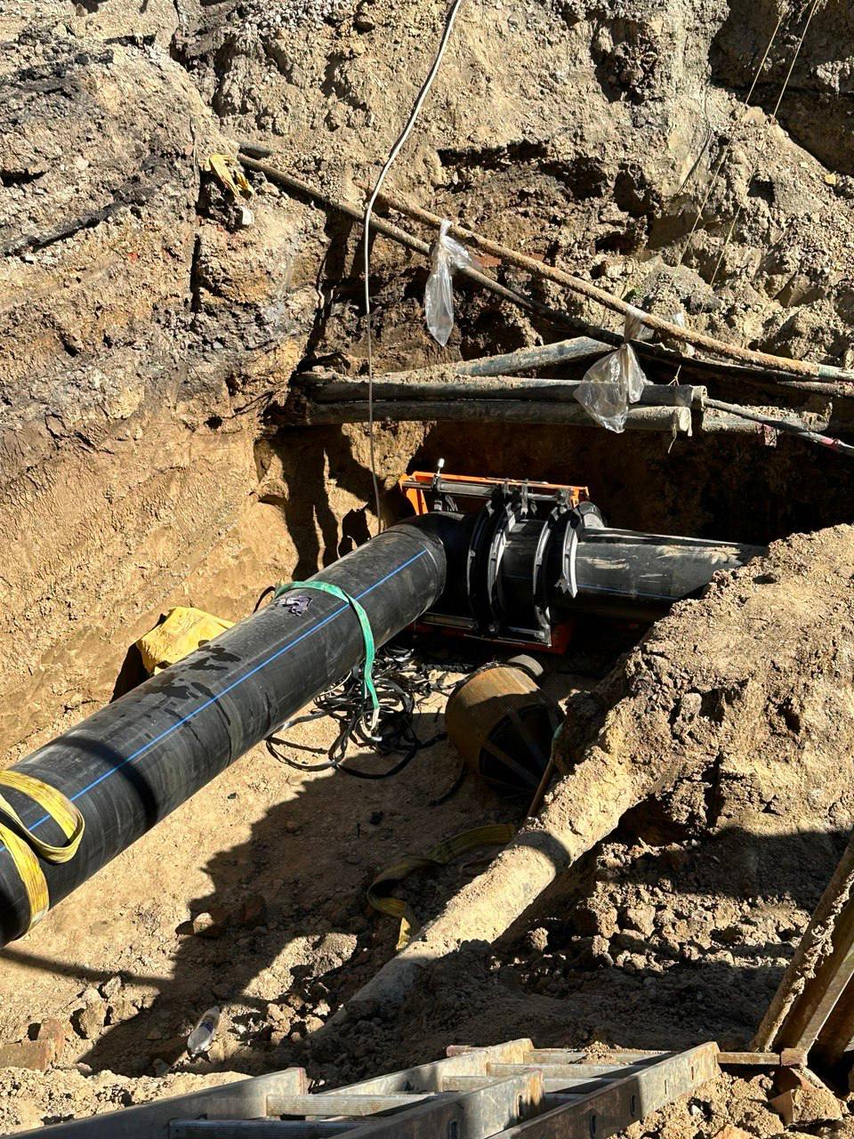 Інфоксводоканал оновив понад 1100 метрів водопроводу в Одесі