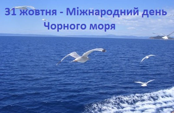 31 октября – Международный день Черного моря