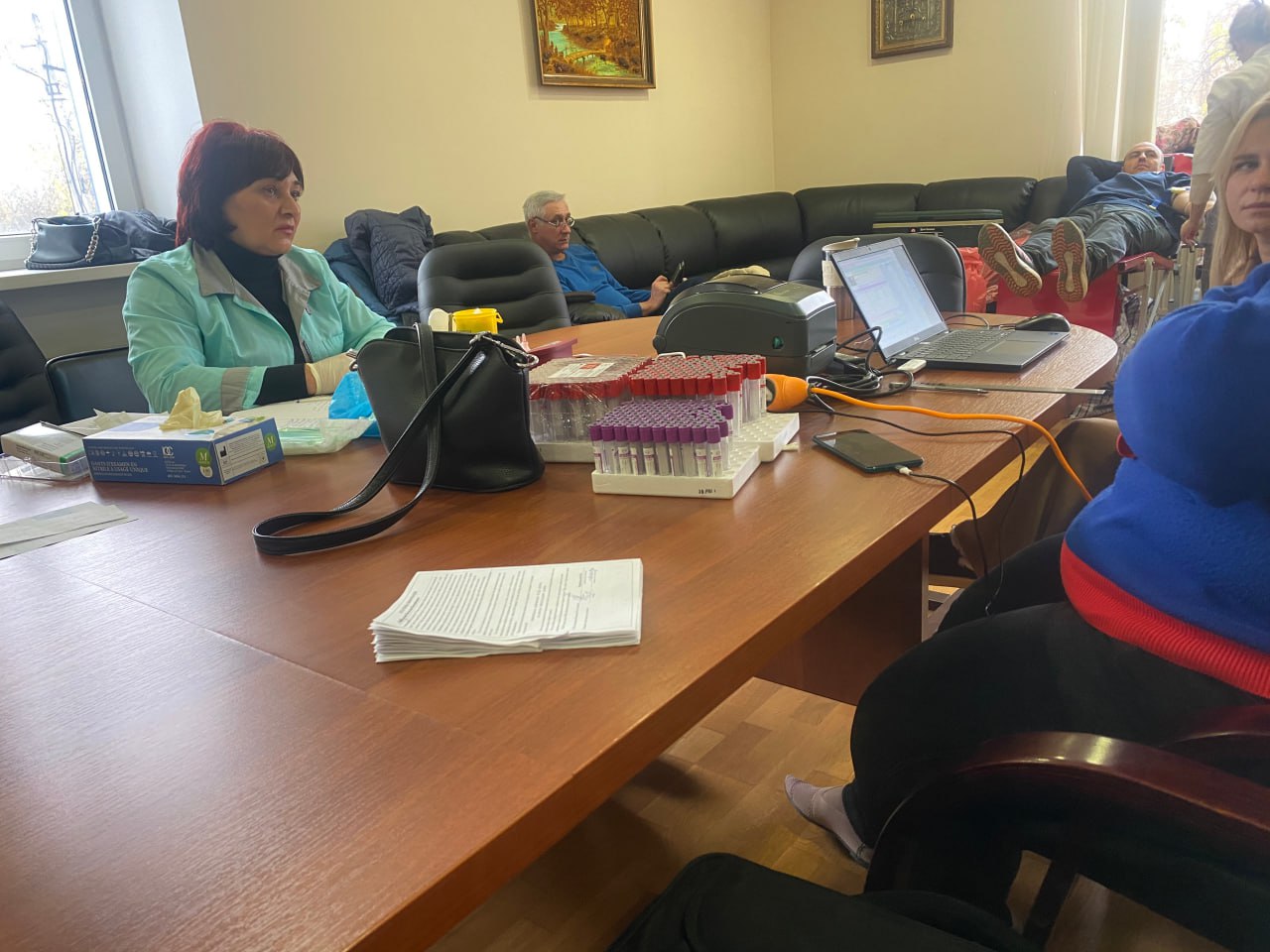 Колектив "Інфоксводоканалу" здав кров для поранених військових