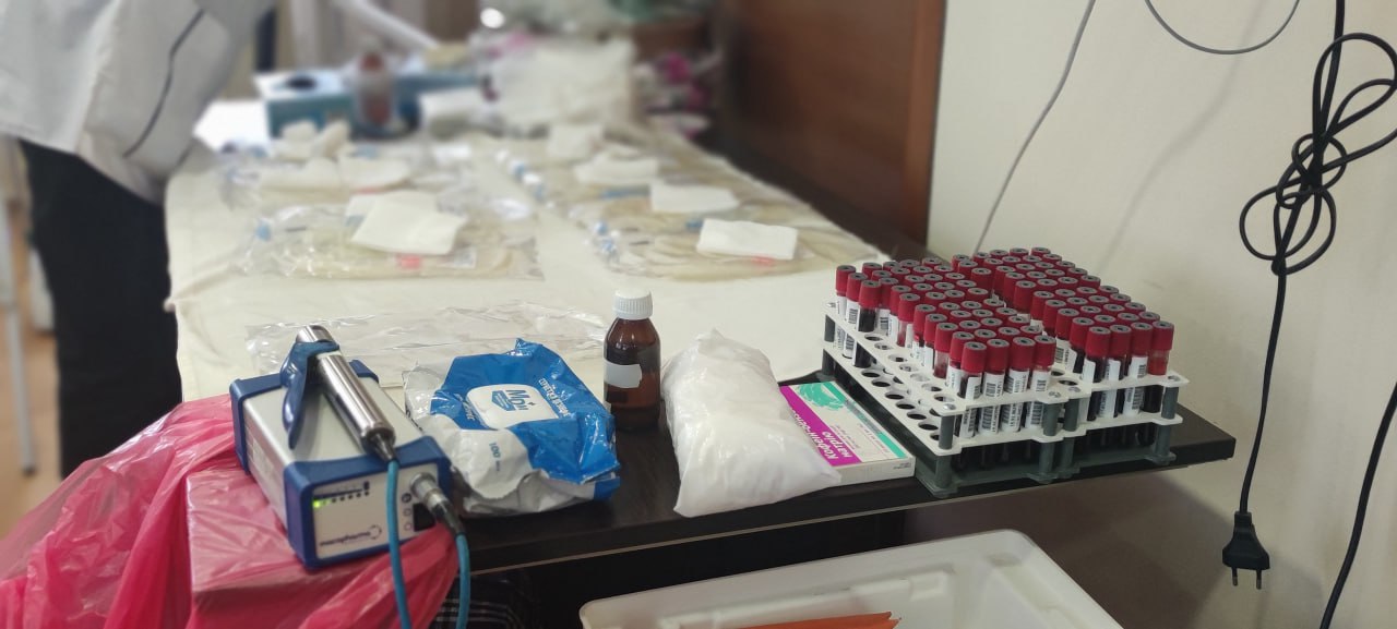 Коллектив "Инфоксводоканала" сдал кровь для раненых военных