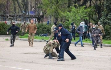 Драка во во время возложения цветов на Алее Славы, Одесса