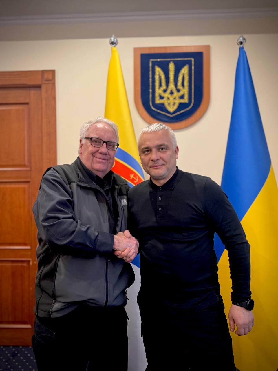 В Одесской области побывал Говард Баффет (ФОТО)