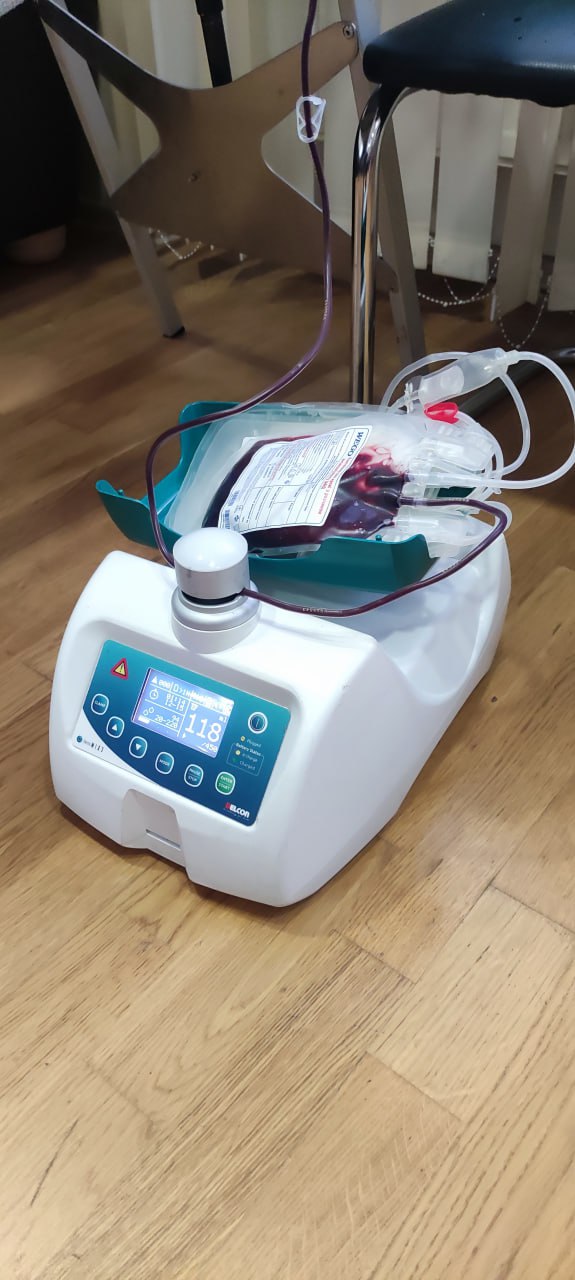 Сотрудники "Инфокс водоканала" сдали кровь в Одессе