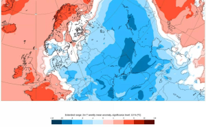 В Украину идет аномальный холод