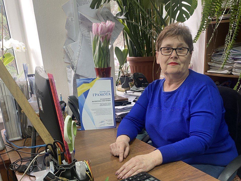 "Енциклопедія водоканалу": Валентина Русначенко отримала почесну грамоту