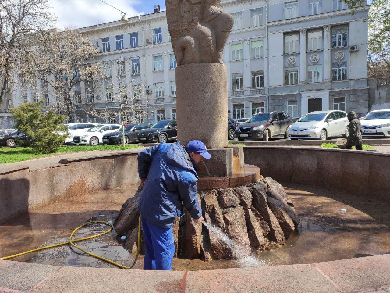 В Одесі запустили Фонтан Захисників