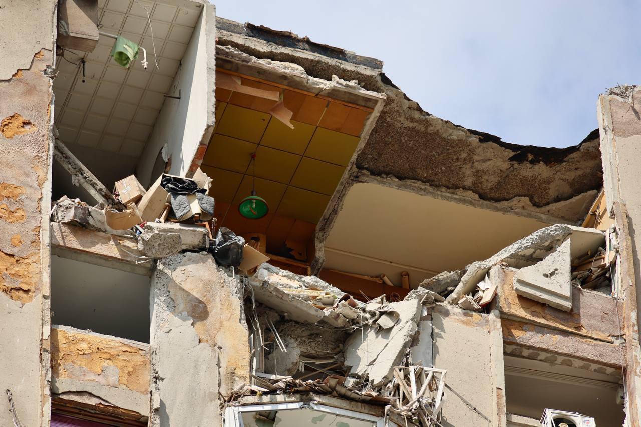 В Одессе дроны повредили 16-этажку