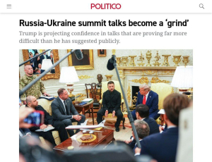 Мирное соглашение об условиях России? Что говорит Трамп