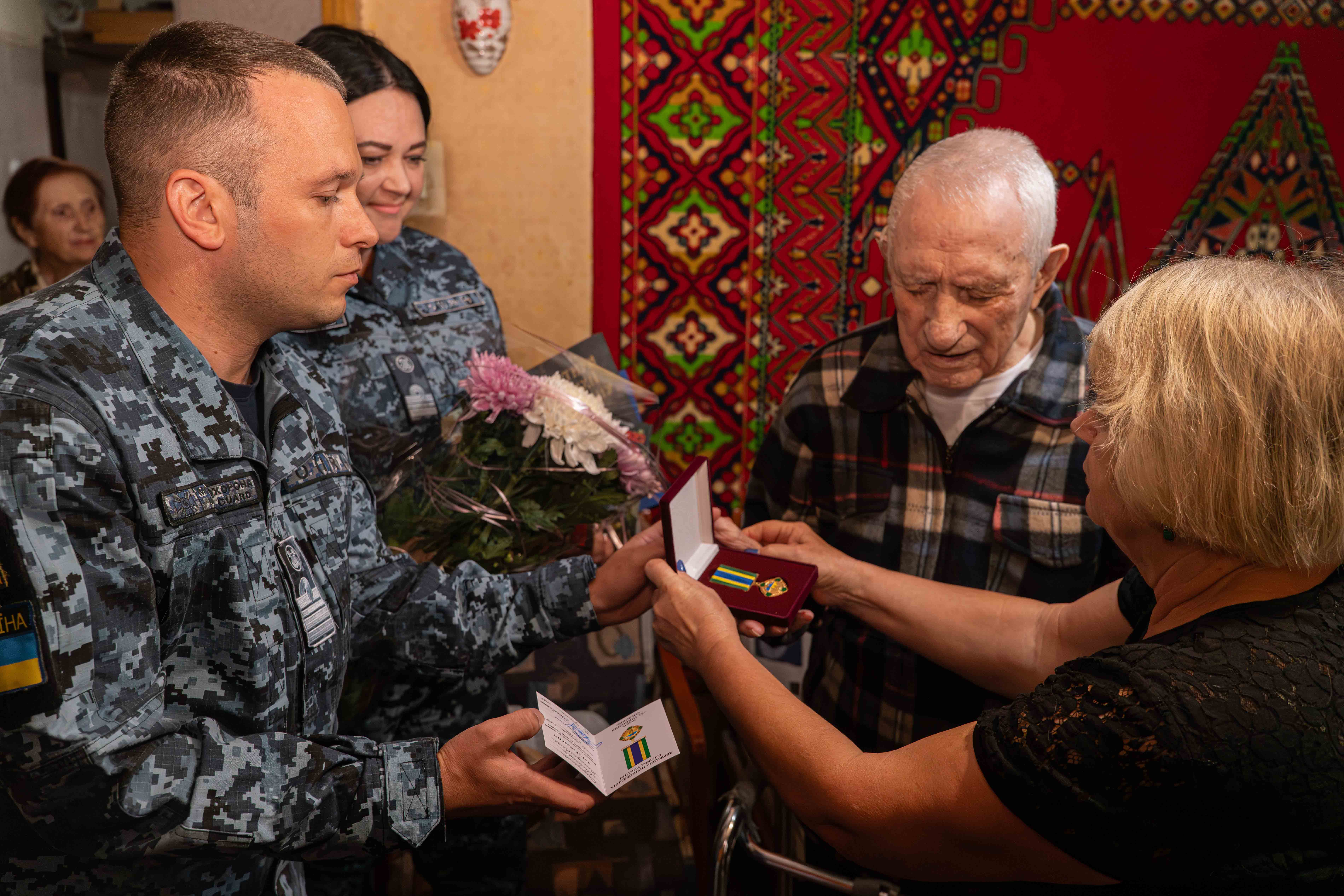В Одесі привітали 100-річного ветерана
