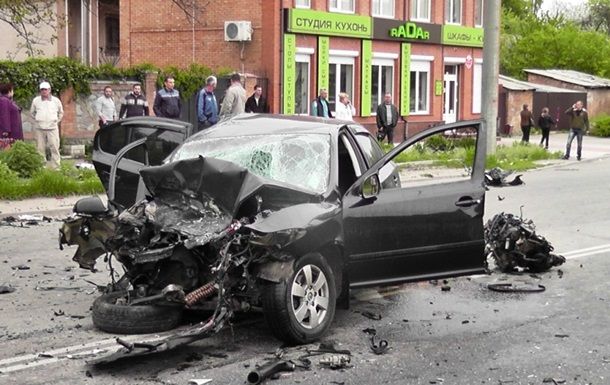 В Кировограде столкнулись сразу четыре авто: есть пострадавшие