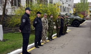 Донецкую полицию перевели в усиленный режим