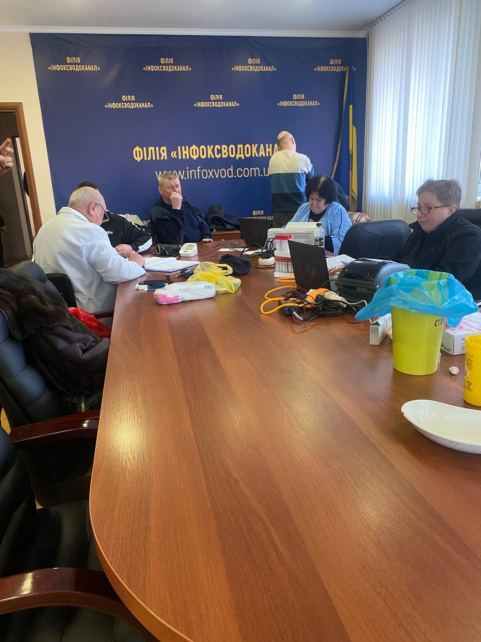 Одеський "Інфокс" здав кров для поранених