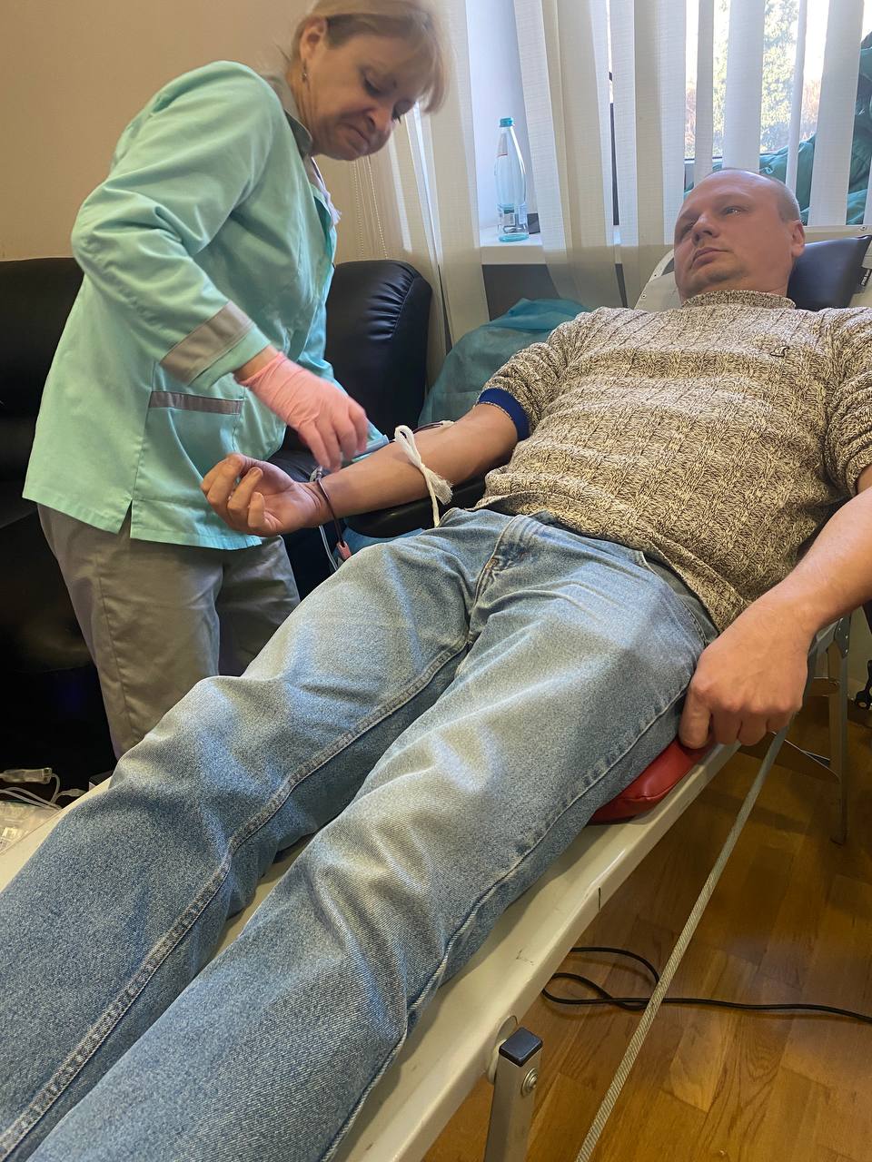 Одесский "Инфокс" сдал кровь для раненых