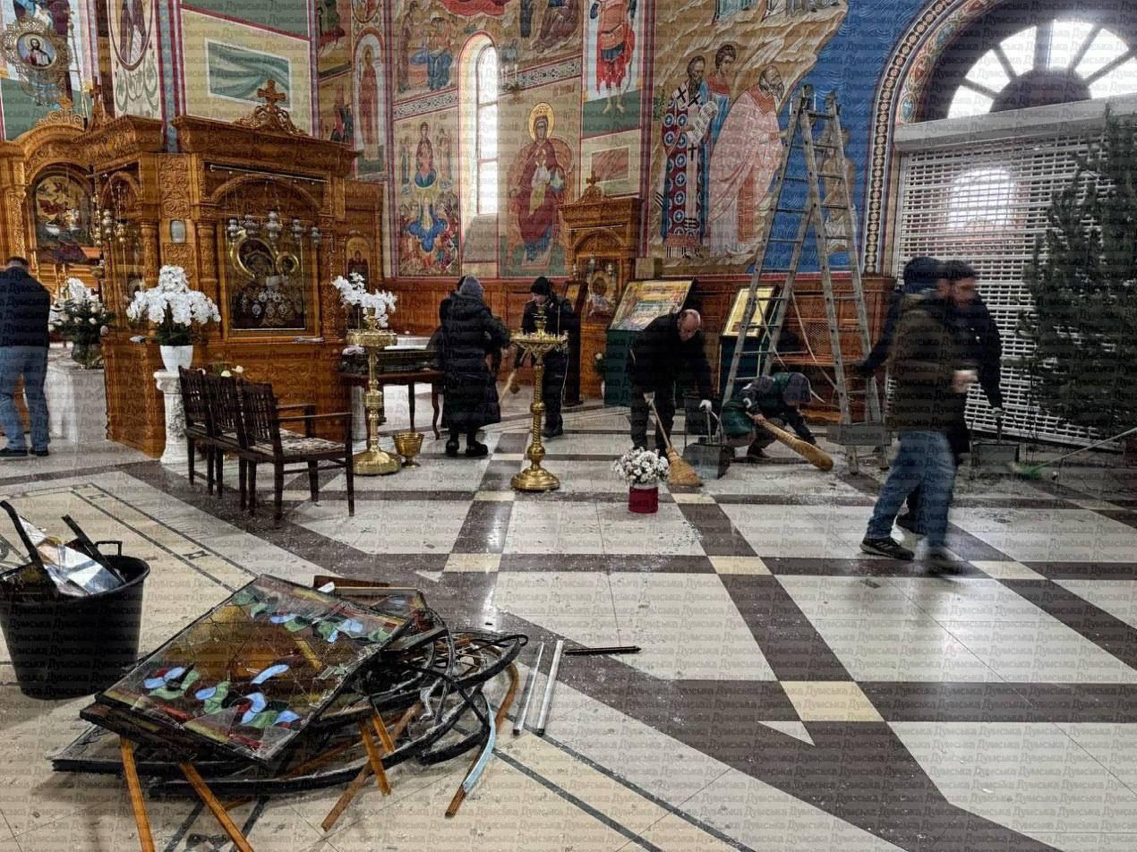 В Одессе обстреляли монастырь