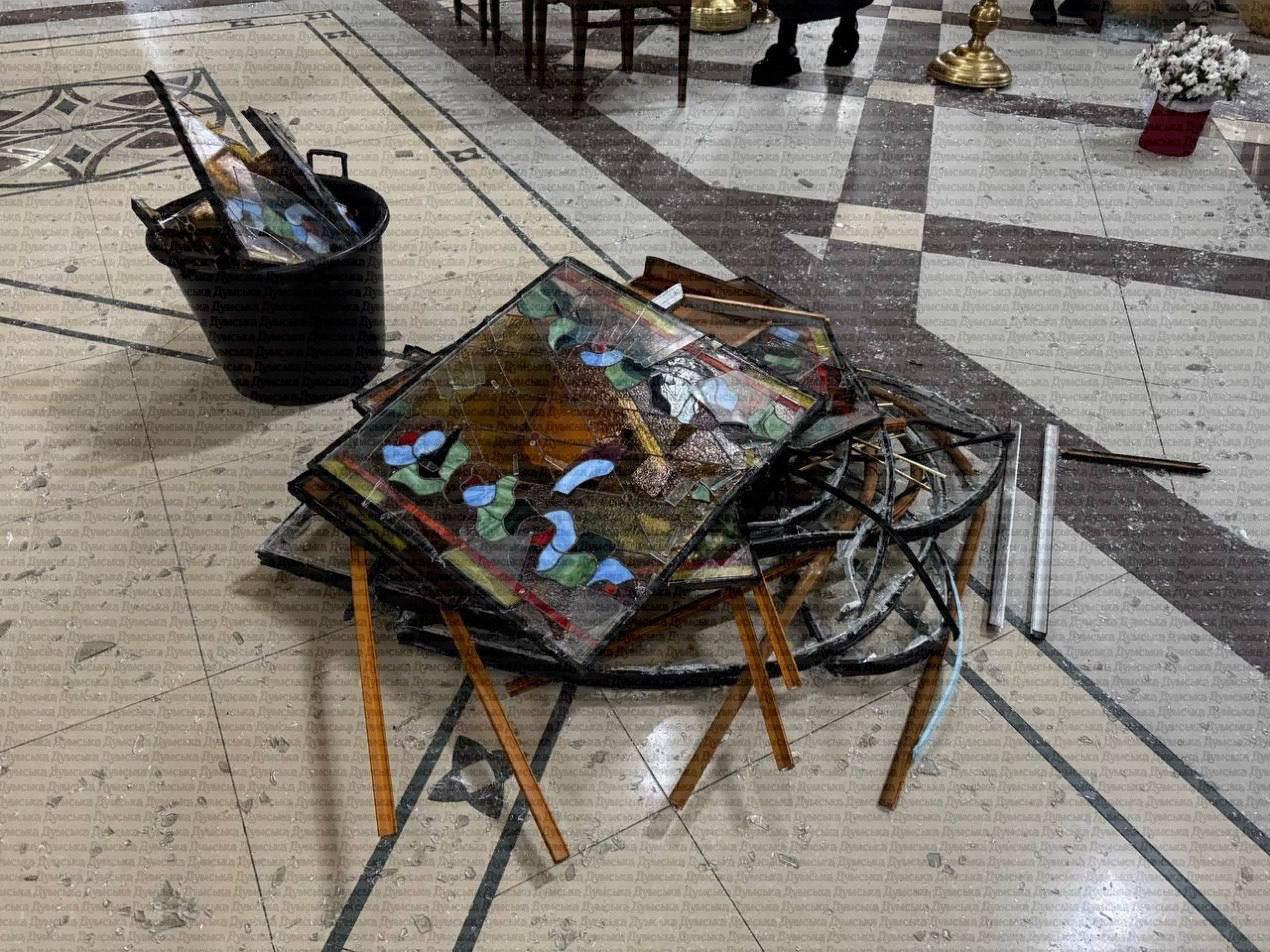 В Одессе обстреляли монастырь