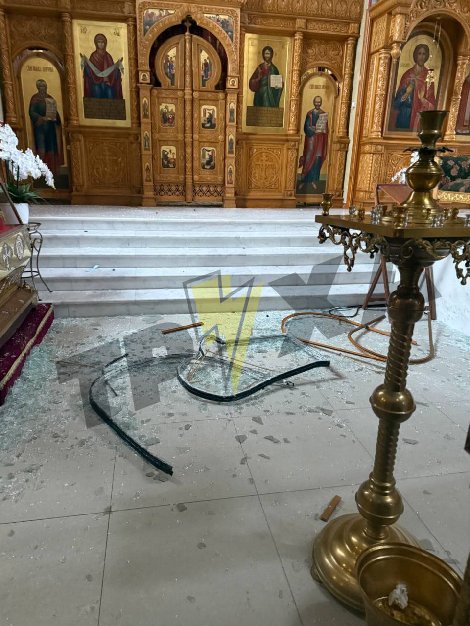 В Одесі обстріляли монастир