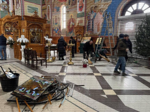 В Одессе обстреляли монастырь