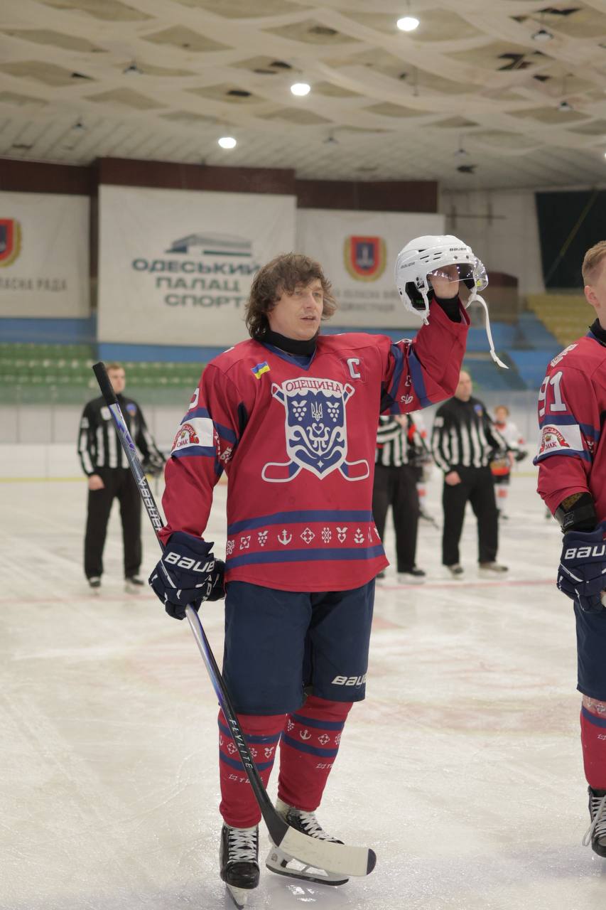 Губернатор Одесской области вышел на лед