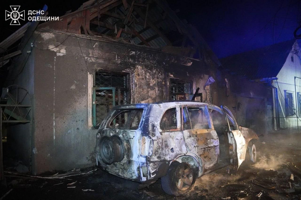 Одессу обстреляли шахеды