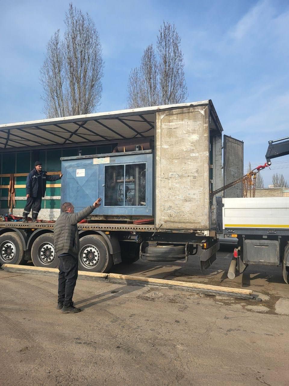 Одесса получила более 20 мощных генераторов