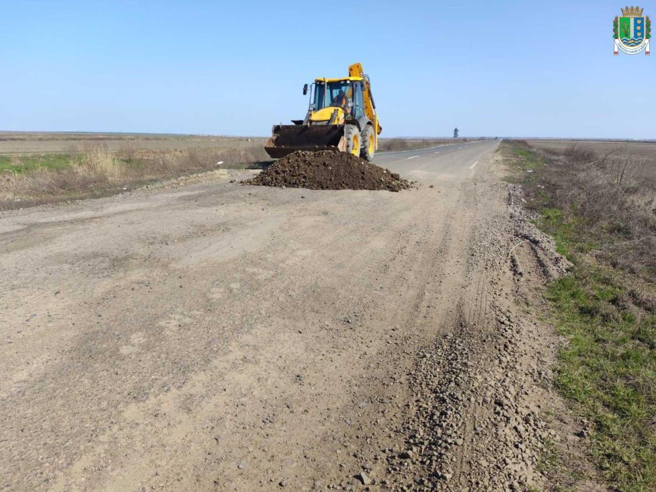 Відновлюють дорогу в Кілійській ОТГ