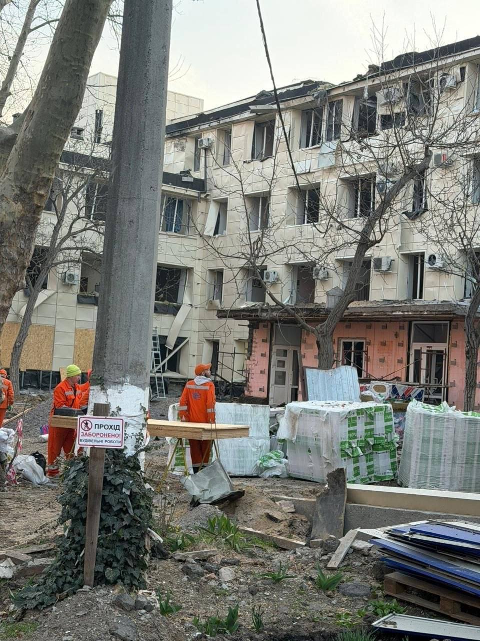 В Одессе 13 пострадавших после ночной атаки