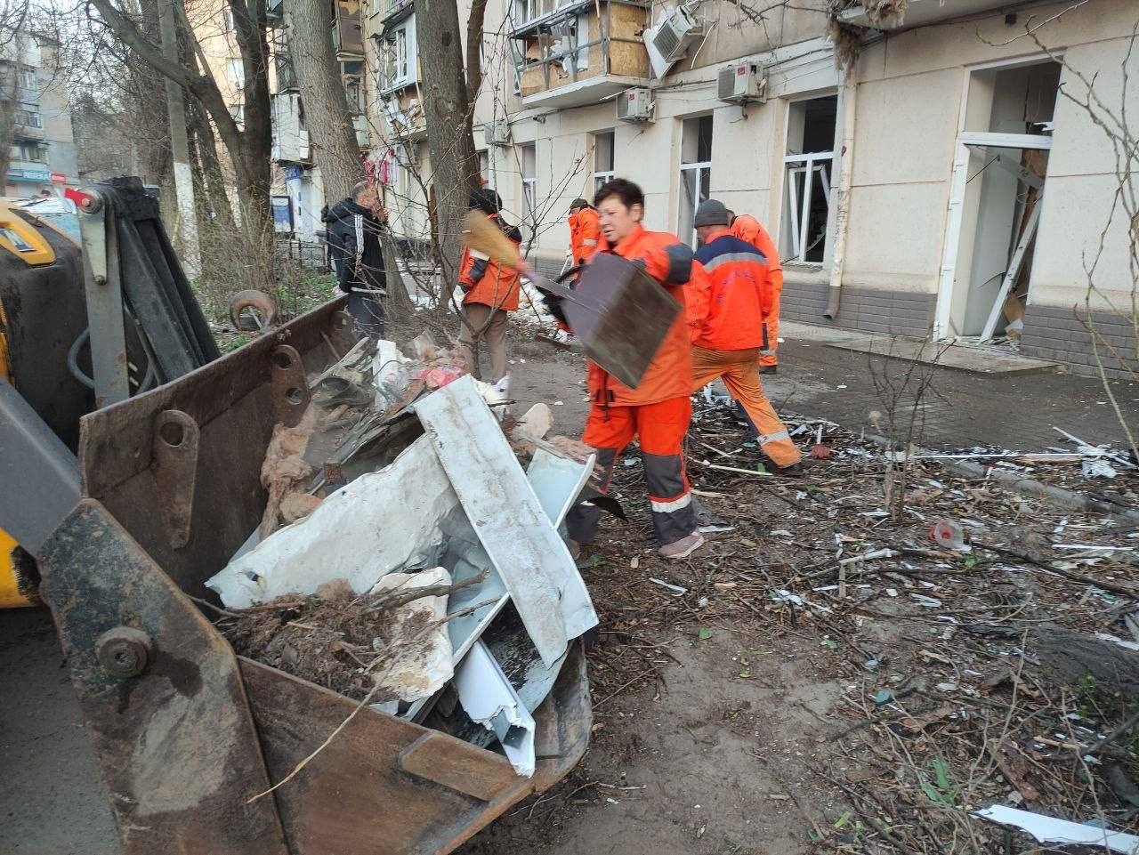 В Одессе 13 пострадавших после ночной атаки