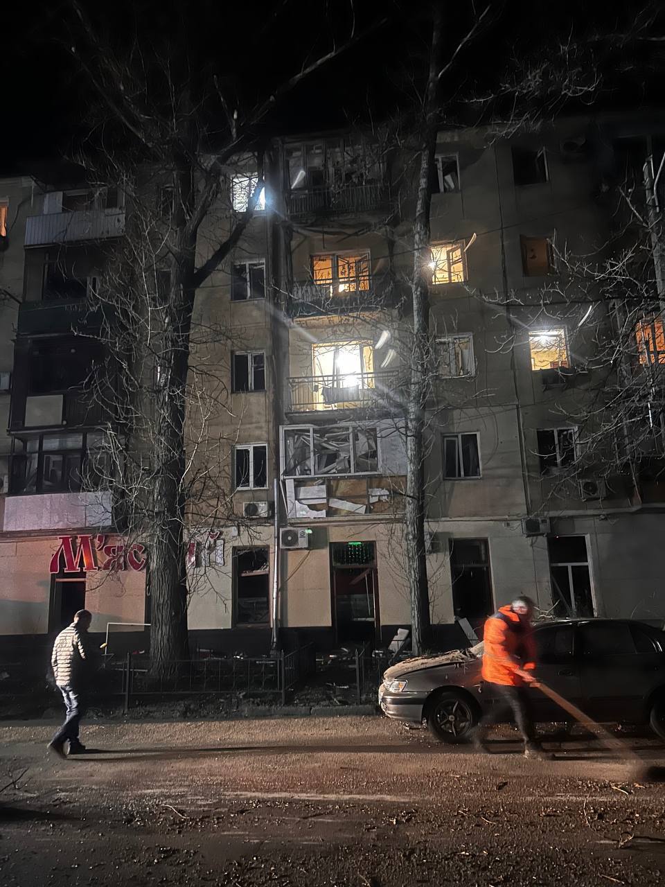 В Одесі 13 постраждалих після нічної атаки