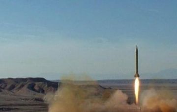 Иран провел испытания баллистической ракеты