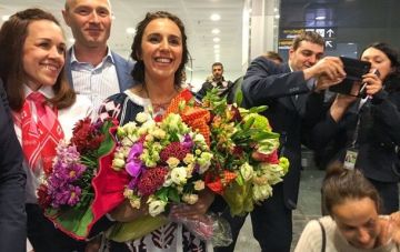 Джамала вернулась в Украину