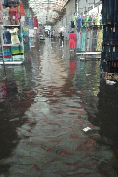 Харьков затопил сильный ливень