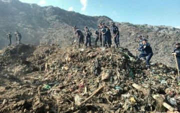 Садовый назвал причину обвала на свалке