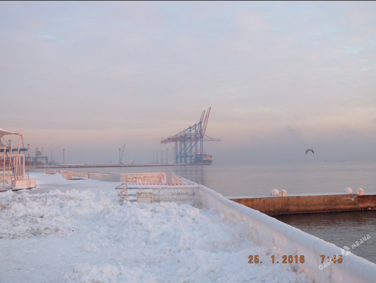 Зимове море очима одеситів (фоторепортаж)