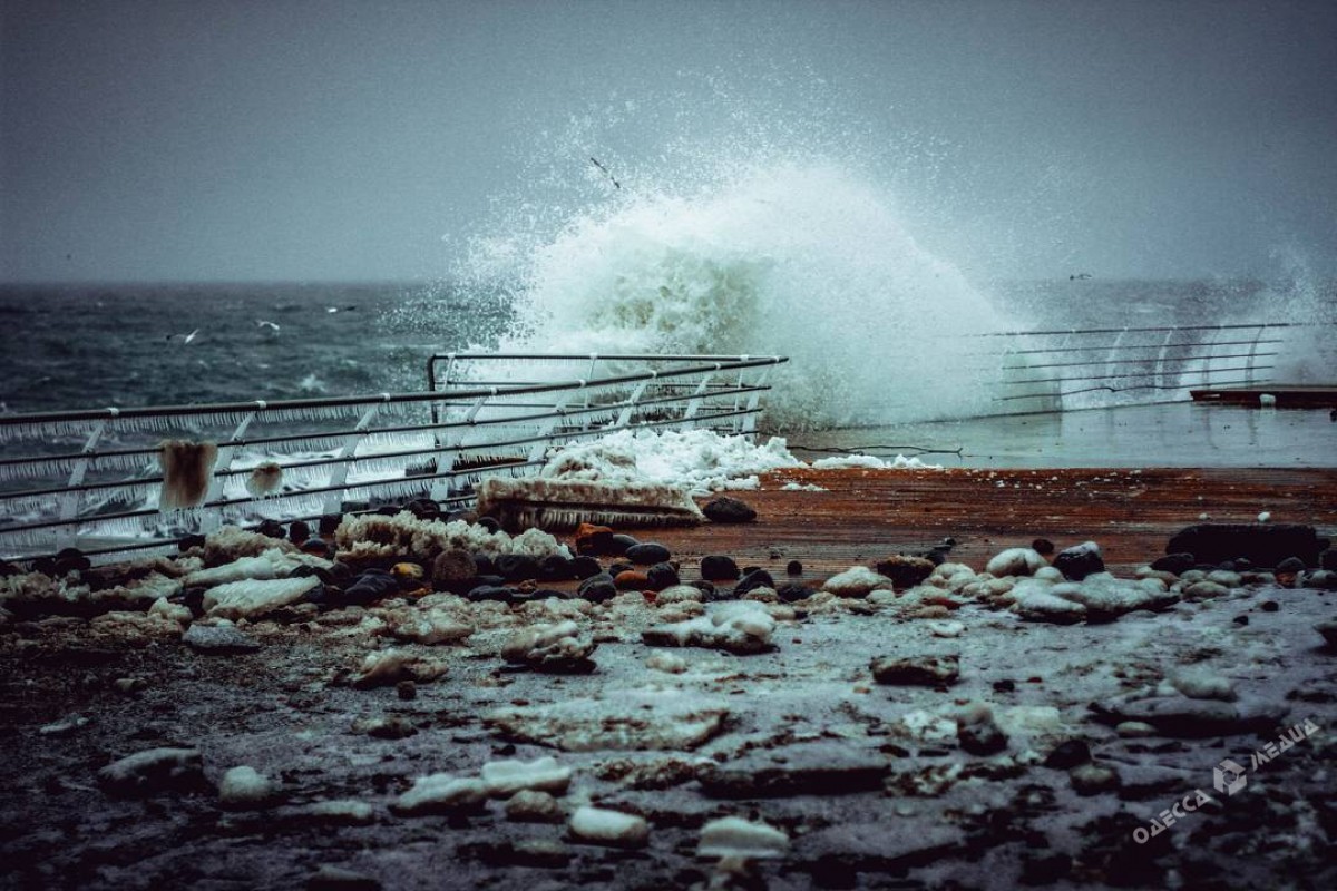 Зимнее море глазами одесситов (фоторепортаж)