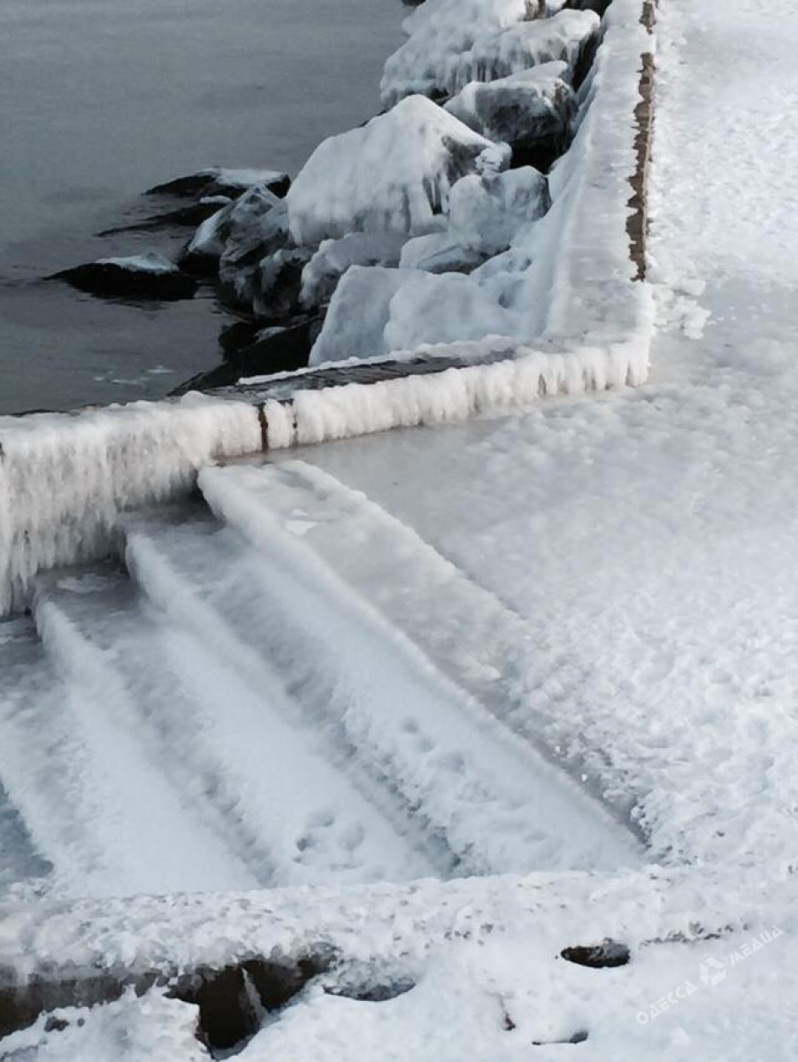 Зимове море очима одеситів (фоторепортаж)