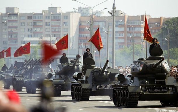 Военный парад в Минске в честь Дня независимости