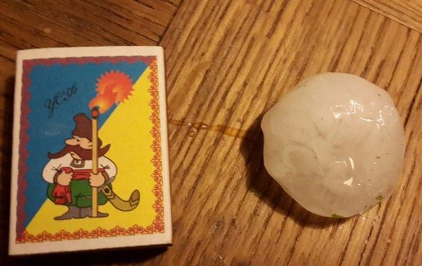 На Сумщине выпал град размером с яйцо