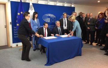 В Евросоюзе подписали документ о безвизе Грузии