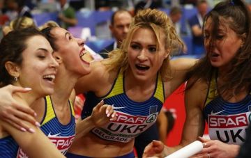 Легкая атлетика: Украина завершила чемпионат Европы бронзой в эстафете