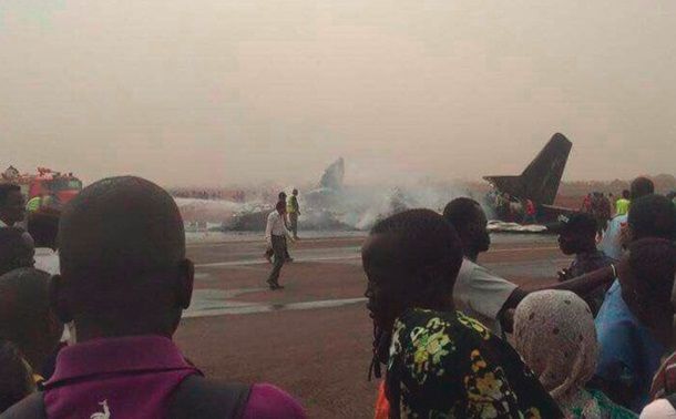В Южном Судане разбился пассажирский самолет
