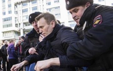 В России арестовали Навального