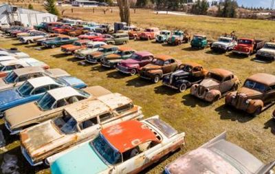 В Канаде продают кладбище авто за миллион